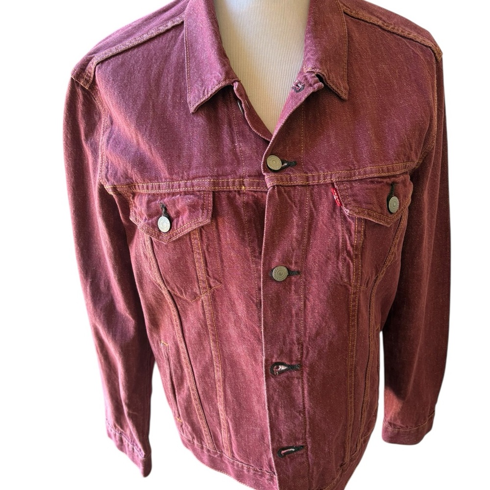 Levi's Red Jean Jacket